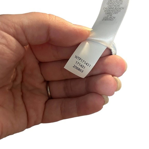 J Jill Striped Blue Button Down Cotton Blend Top - Picture 8 of 13